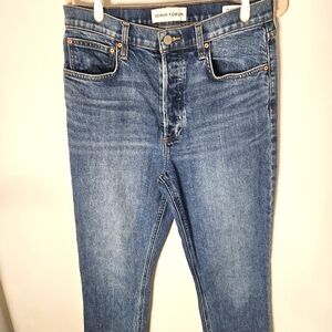 Denim Forum high rise jeans